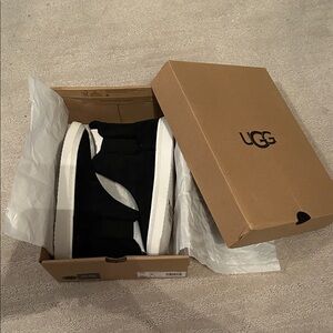 UGG Black and White Casual Shoes